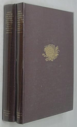 Early American Book Illustrators and Wood Engravers: 1670-1870, 2 vols