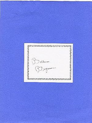 **SIGNED BOOKPLATES/AUTOGRAPHS by author WILLIAM WAGMAN**