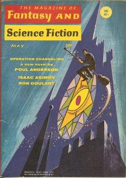 Bild des Verkufers fr The Magazine of FANTASY AND SCIENCE FICTION (F&SF): May 1969 (UK edition) zum Verkauf von Books from the Crypt