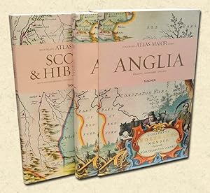 Image du vendeur pour Atlas Maior of 1665 Anglia and Scotia & Hibernia mis en vente par lamdha books