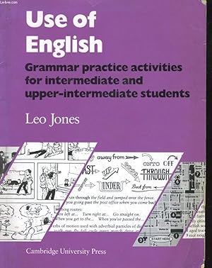 Immagine del venditore per USE OF ENGLISH: Grammar Practice Activities for Intermediate and Upper-Intermediate Students venduto da Le-Livre