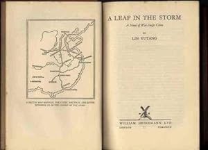 Imagen del vendedor de A Leaf in the Storm : a Novel of War-Swept China a la venta por Joseph Valles - Books