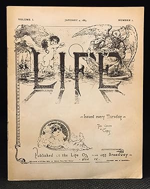 Imagen del vendedor de Life. Vol. I. January 4, 1883. Number 1. a la venta por Burton Lysecki Books, ABAC/ILAB