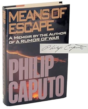 Bild des Verkufers fr Means of Escape (Signed First Edition) zum Verkauf von Jeff Hirsch Books, ABAA