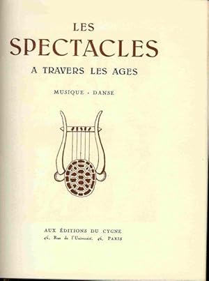 Bild des Verkufers fr Les Spectacles. Les Spectacles a travers les ages. Vo. II: Musique - Danse zum Verkauf von Antiquariat am Flughafen