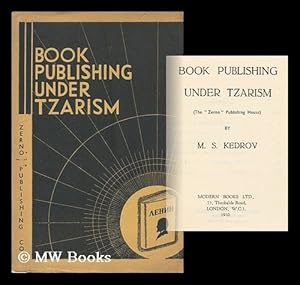 Imagen del vendedor de Book Publishing under Tzarism a la venta por MW Books Ltd.