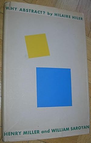 Seller image for WHY ABSTRACT? for sale by Rosenbad Antique Books