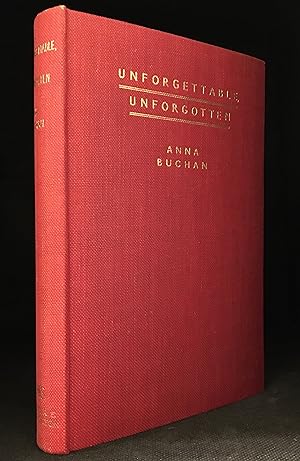 Imagen del vendedor de Unforgettable, Unforgotten a la venta por Burton Lysecki Books, ABAC/ILAB