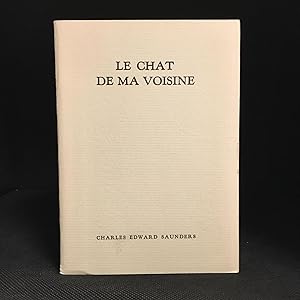 Imagen del vendedor de Le Chat de Ma Voisine a la venta por Burton Lysecki Books, ABAC/ILAB