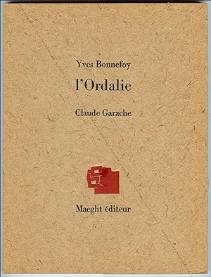 Bild des Verkäufers für L'Ordalie. zum Verkauf von Librairie-Galerie Dorbes Tobeart