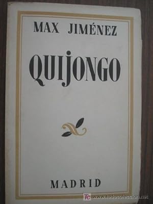 Seller image for QUIJONGO for sale by Librera Maestro Gozalbo