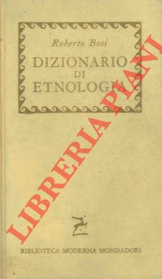 Dizionario di Etnologia.