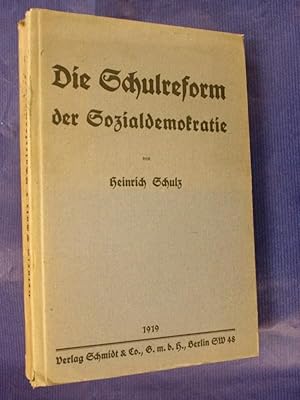 Die Schulreform der Sozialdemokratie