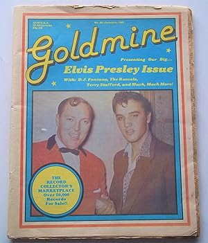 Seller image for Goldmine: The Record Collector's Marketplace No. 56 January 1981 (Special Elvis Presley Issue) Magazine for sale by Bloomsbury Books