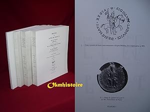 Recueil des Actes de LOUIS VI , Roi de France ( 1108-1137 ) . ------------- 4 volumes/ 4