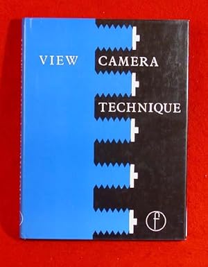 Imagen del vendedor de View Camera Technique a la venta por Bruce Irving