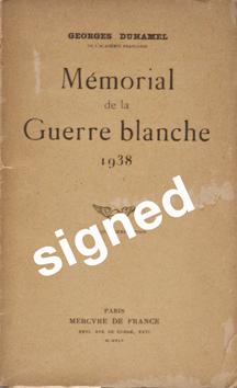 Memorial De La Guerre Blanche 1938