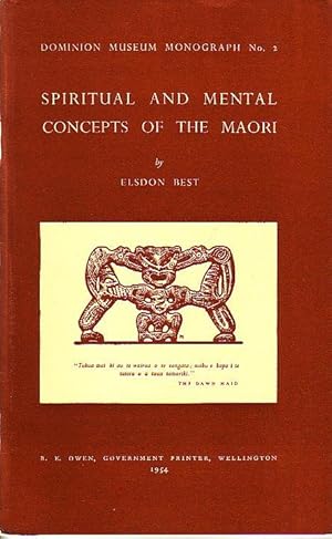 Seller image for Spiritual and Mental Concepts of the Maori for sale by Monroe Bridge Books, MABA Member