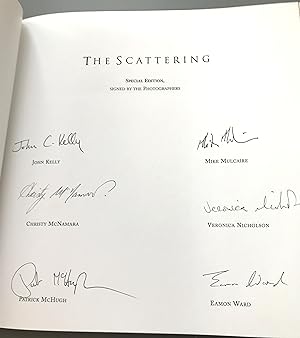 Seller image for THE SCATTERING, IMAGES OF EMIGRANTS FROM AN IRISH COUNTY (Signed by 6 Photographers) for sale by Billy Books