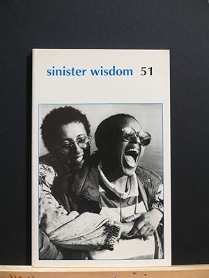 Seller image for Sinister Wisdom #51 for sale by Tree Frog Fine Books and Graphic Arts