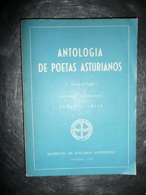 Bild des Verkufers fr Antologia De Poetas Asturianos zum Verkauf von Reus, Paris, Londres