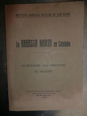 Imagen del vendedor de La Rabassa Morta En Catalua a la venta por Reus, Paris, Londres