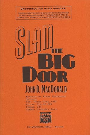 SLAM THE BIG DOOR