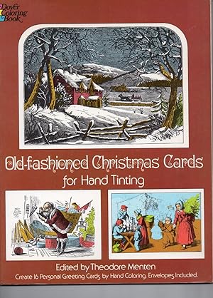 Old-Fashioned Christmas Cards for Hand Tinting