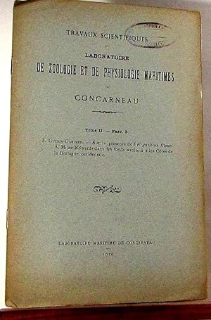 Imagen del vendedor de SUR LA PRESENCE DE L'ERGASTICUS CLOUEI A. MILNE-EDWARDS DANS LES FONDS AVOISINANT LES COTES DE LA BRETAGNE OCCIDENTALE a la venta por Livres 113