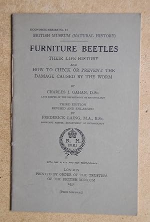 Furniture Beetles Their Life-History and How To Check Or Prevent The Damage Caused By The Worm.