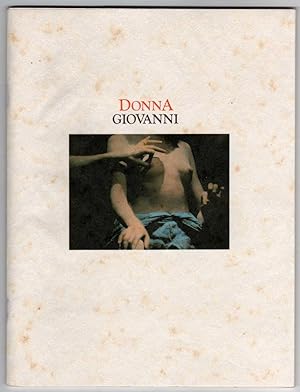 Donna Giovanni - Sung Theatre in Old Itanish, Free Adaptation of the Opera by Mozart and Da Ponte...