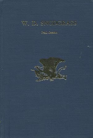 Seller image for W. D. Snodgrass (United States Authors Ser.) for sale by Kenneth A. Himber