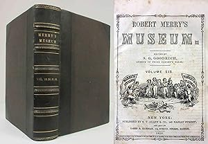 Image du vendeur pour ROBERT MERRY'S MUSEUM (1850-1851) Volumes: XIX, XX, XXI, XXII (19-22) mis en vente par Nick Bikoff, IOBA