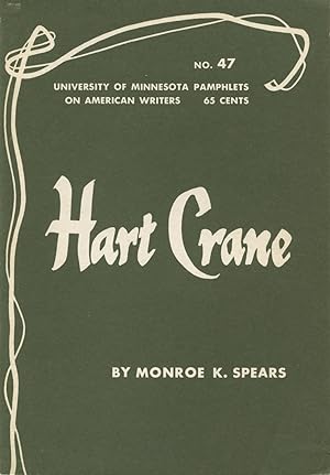 Seller image for Hart Crane for sale by Kenneth A. Himber