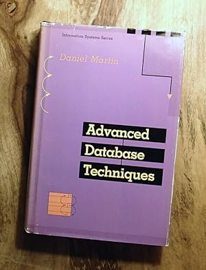 Seller image for ADVANCED DATABASE TECHNIQUES (MIT Information Series) for sale by 100POCKETS