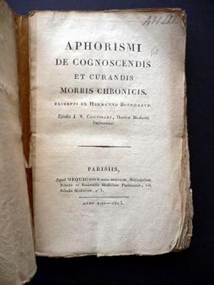 Aphorismi de cognoscendis et curandis morbis chronicis