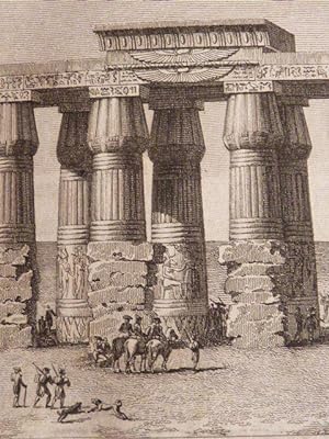 Voyage dans la Basse et Haute Egypte : Ruines du temple d'Hermopolis / Tombeau égyptien à Lycopol...