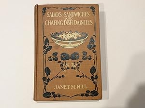 Seller image for SALADS, SANDWICHES AND CHAFING DISH DAINTIES for sale by J. W. Mah