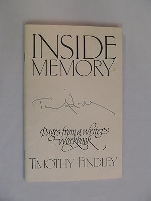 Inside Memory; Pages from a Writer's Workbook