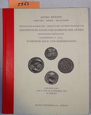 Antike Münzen: Griechen - Römer - Byzantiner -- Phönizische Kleinkunst - Objekte Mit Antiken Insc...