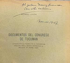 Documentos del Congreso de Tucuman