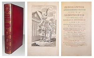 Xenophontis memorabilium Socratis dictorum libri IV. Cum notis H. Stephani, Leunclavii, A.E. Port...