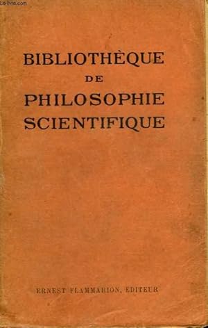 Bild des Verkufers fr LES NEVROSES. COLLECTION : BIBLIOTHEQUE DE PHILOSOPHIE SCIENTIFIQUE. zum Verkauf von Le-Livre