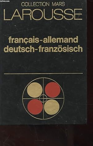 Bild des Verkufers fr DICTIONNAIRE - FRANCAIS-ALLEMAND zum Verkauf von Le-Livre