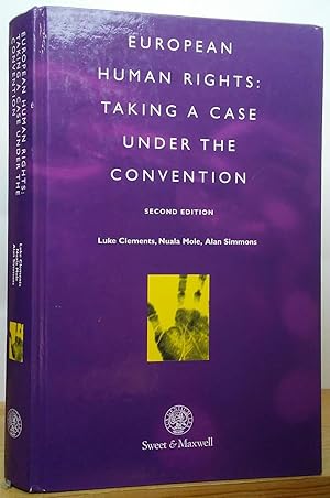 Immagine del venditore per European Human Rights: Taking a Case under the Convention venduto da Stephen Peterson, Bookseller