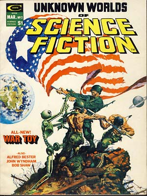 Unknown Worlds of Science Fiction March 1975 Vol. 1 No. 2