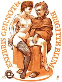 Bild des Verkufers fr Exlibris Gernot & Brigitte Blum. zum Verkauf von Antiquariat Ars Amandi