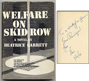 Bild des Verkufers fr Welfare on Skid Row zum Verkauf von Between the Covers-Rare Books, Inc. ABAA
