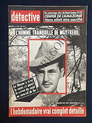 DETECTIVE-N°900- 27 SEPTEMBRE 1963