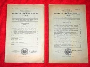 Image du vendeur pour The Journal of the Quekett Microscopical Club. Issues of March, or October 1938. Price is Per Issue. mis en vente par Tony Hutchinson